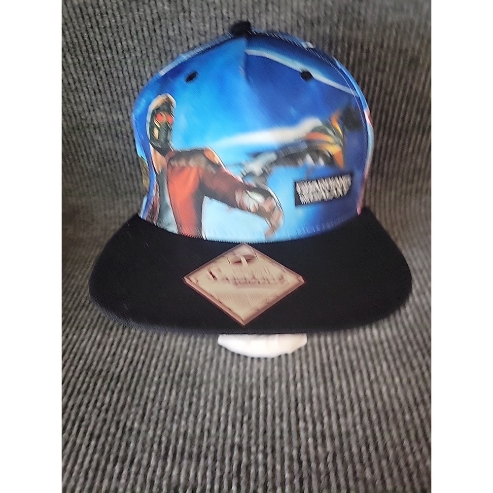 Marvel Guardians of the Galaxy All Over Print Snapback Hat Star-Lord Groot MCU